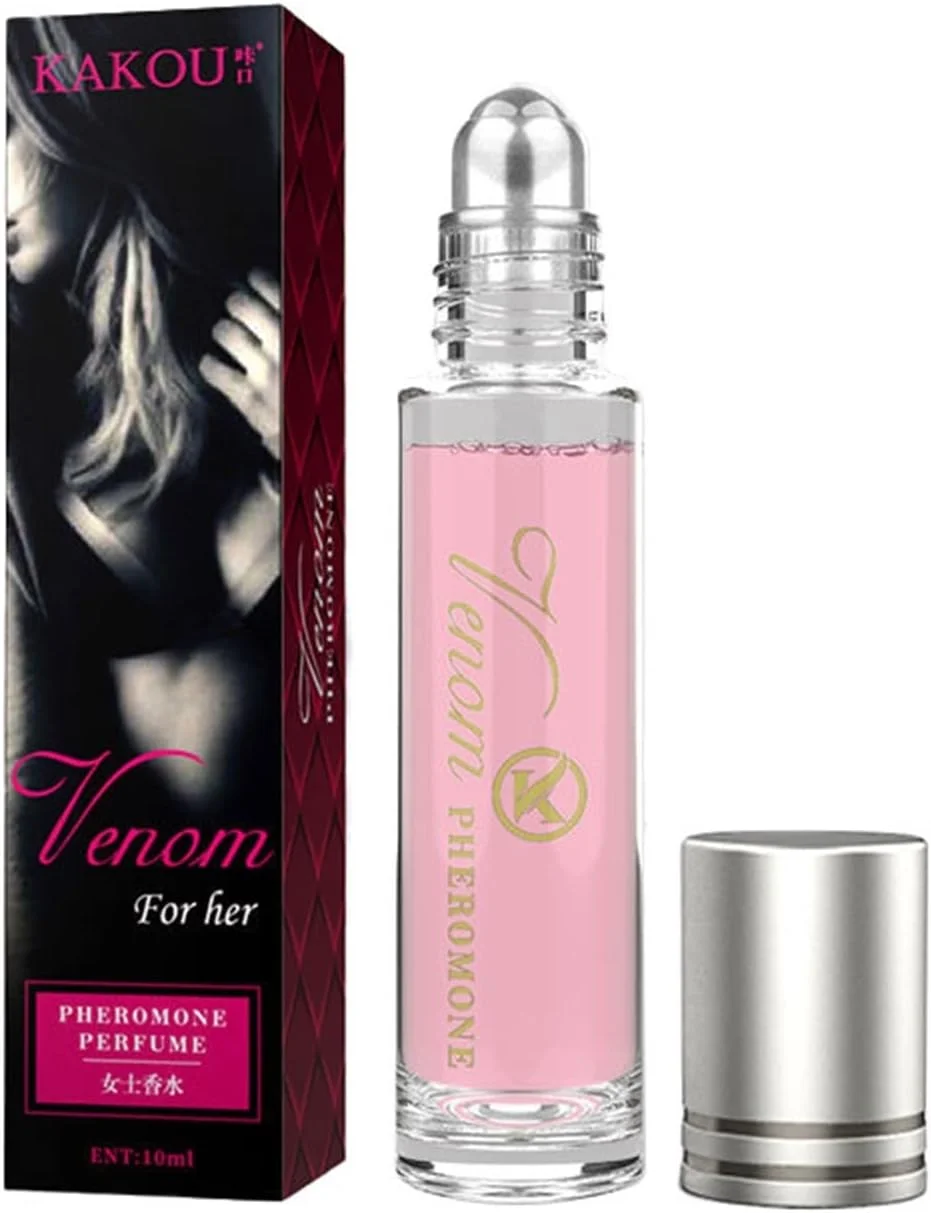 عطر شهوانی برای شریک صمیمی، عطر فرمونی شیرین هر شب، افزایش صمیمیت، عطر شهوانی Venom برای مردان و زنان (زنانه)