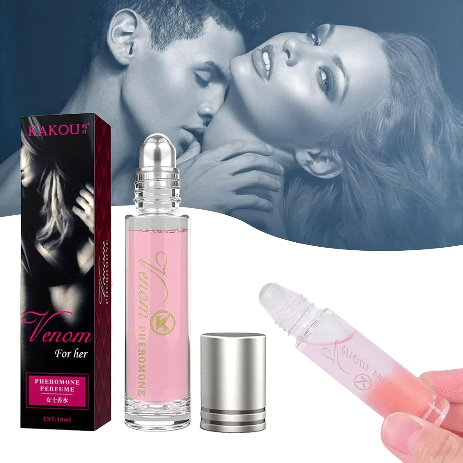 عطر شهوانی برای شریک صمیمی، عطر فرمونی شیرین هر شب، افزایش صمیمیت، عطر شهوانی Venom برای مردان و زنان (زنانه) عطر شهوانی برای شریک صمیمی، عطر فرمونی شیرین هر شب، افزایش صمیمیت، عطر شهوانی Venom برای مردان و زنان (زنانه)