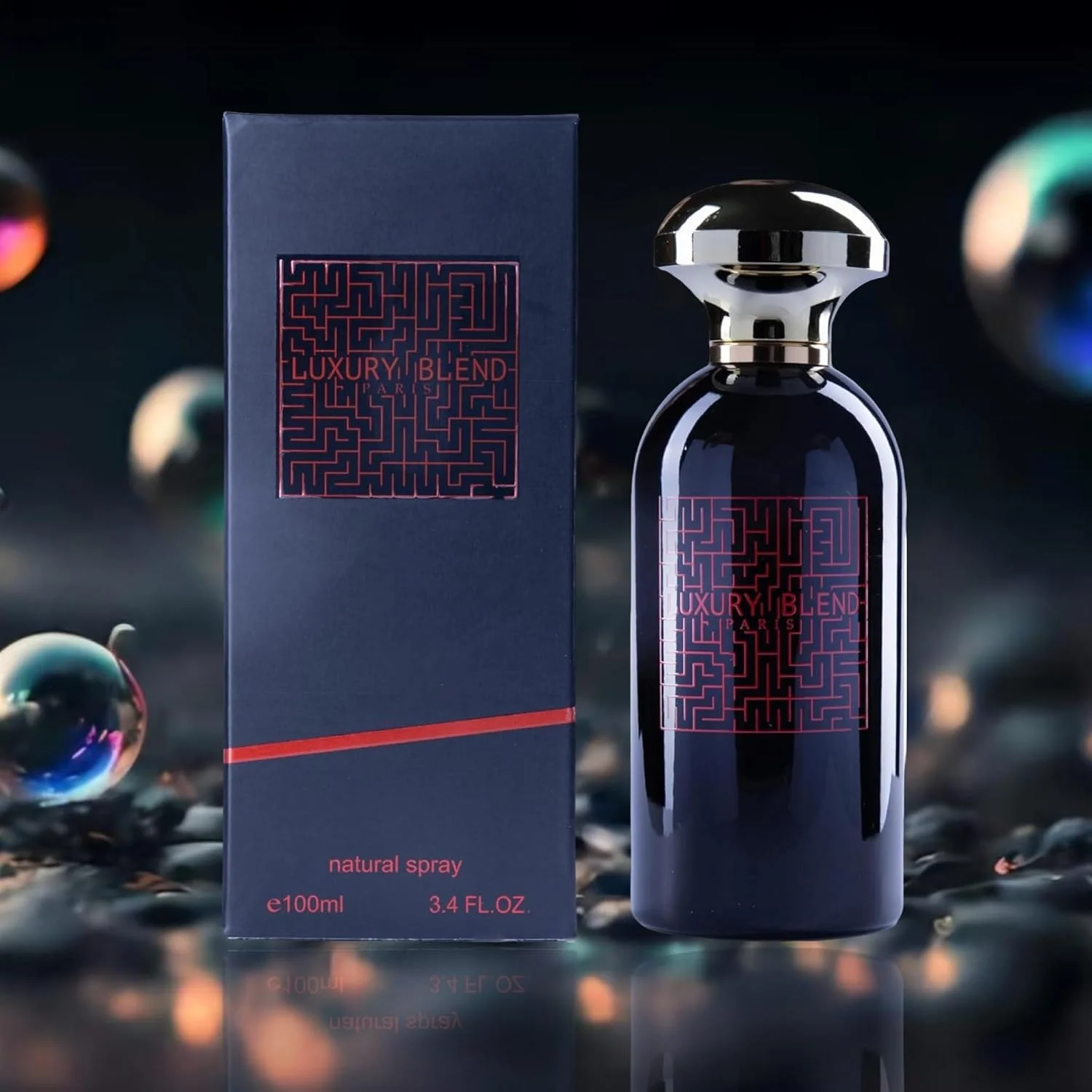 ادکلن унисекс این اینفینیتی LUXURY BLEND RED با رایحه ای نفیس از گل ها و گرم، 100 میلی لیتر مدل ILBR01 ادکلن унисекс این اینفینیتی LUXURY BLEND RED با رایحه ای نفیس از گل ها و گرم، 100 میلی لیتر مدل ILBR01