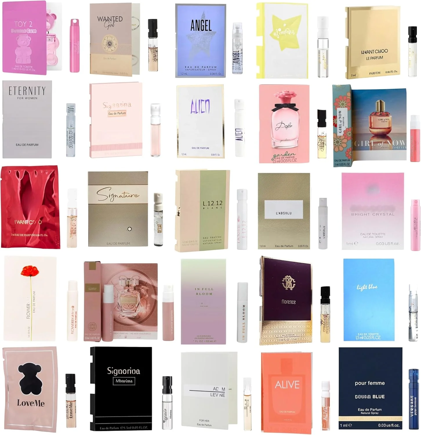 ست سمپل عطر زنانه Infinite Scents - 12 برند طراح عطر