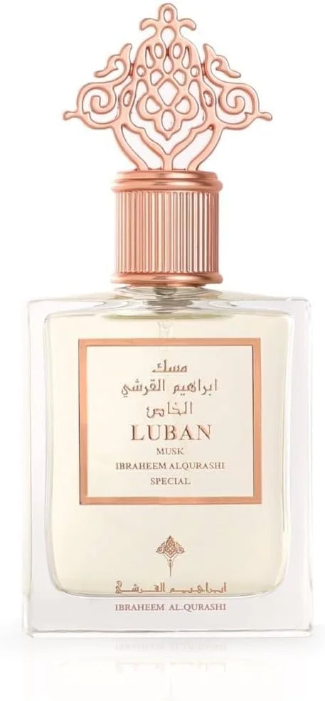 ادکلن ابراهیم القرشی لوبان مسک 75 میلی لیتر EDP، عطر زنانه، عطر مردانه، رایحه униsex ادکلن ابراهیم القرشی لوبان مسک 75 میلی لیتر EDP، عطر زنانه، عطر مردانه، رایحه униsex
