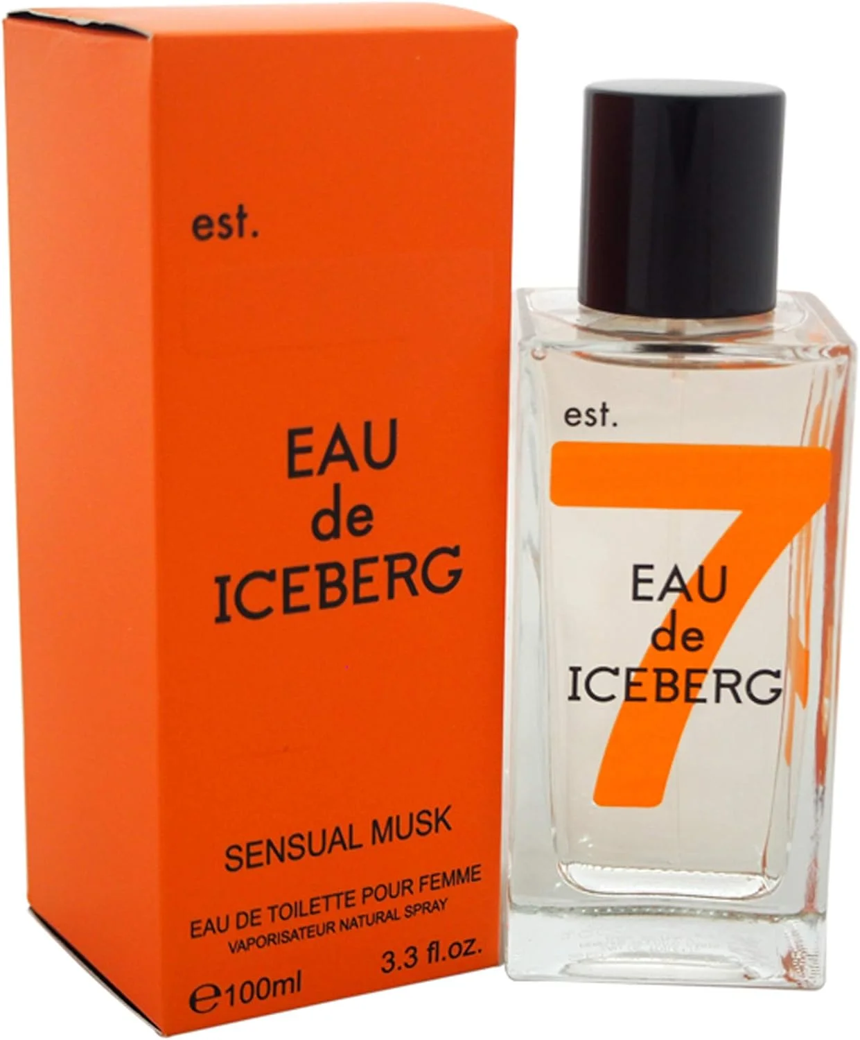 ادکلن زنانه آیسبرگ او د آیسبرگ Sensual Musk حجم 100 میل - ادو تویلت