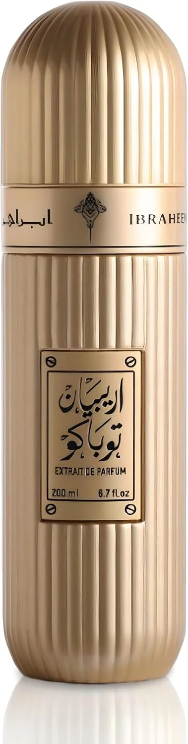 عطر ادکلن ابراهیم القرشی Arabian Tobacco 200ml Extrait De Parfum - عطر ماندگار برای زنان - عطر برای مردان عطر ادکلن ابراهیم القرشی Arabian Tobacco 200ml Extrait De Parfum - عطر ماندگار برای زنان - عطر برای مردان