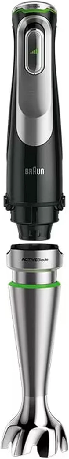 ست مخلوط کن دستی براون MultiQuick 9، غذاساز XL 2 لیتری، فناوری Active PowerDrive، خردکن 500 میلی لیتری، فناوری iMode، MQ 9187XLI، پوره ساز شامل، مشکی ست مخلوط کن دستی براون MultiQuick 9، غذاساز XL 2 لیتری، فناوری Active PowerDrive، خردکن 500 میلی لیتری، فناوری iMode، MQ 9187XLI، پوره ساز شامل، مشکی
