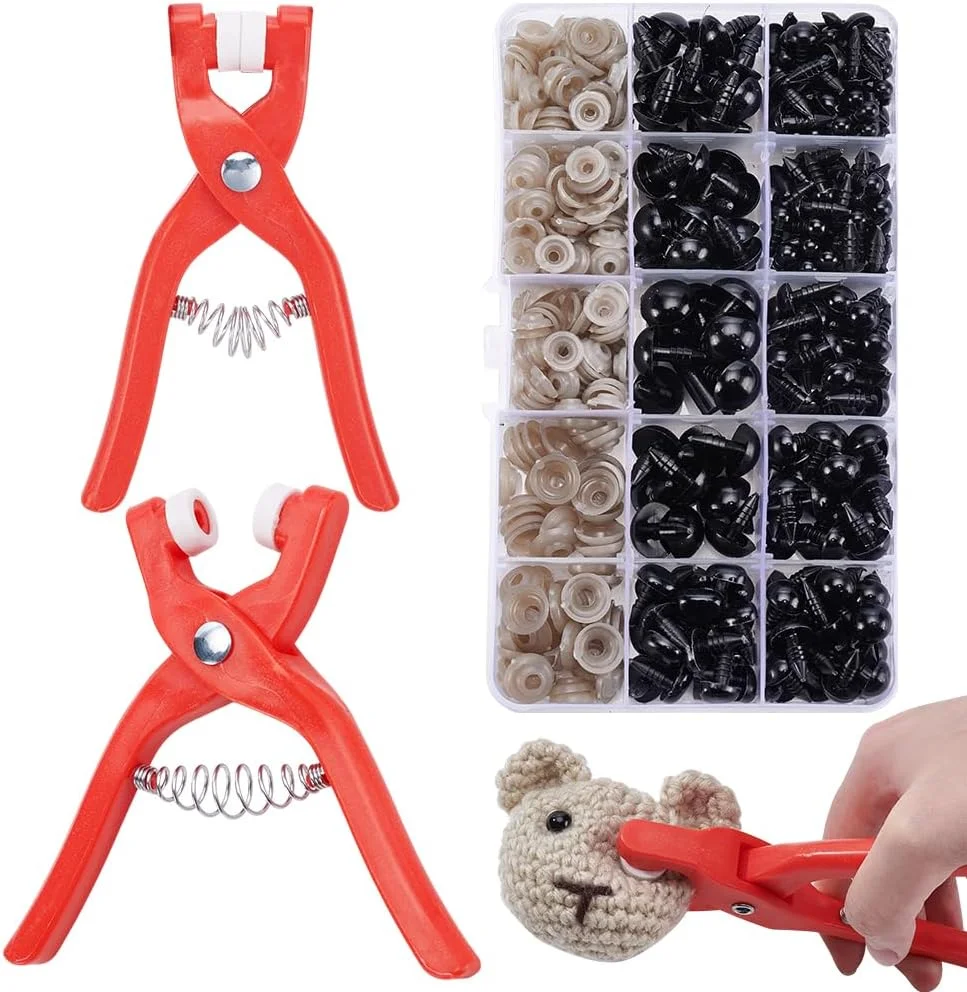 ابزار چشم ایمنی UNICRAFTALE، ابزار قلاب بافی 230 عددی، چشم عروسک ایمنی قلاب بافی، چشم حیوانات عروسکی، لوازم ساخت چشم ایمنی برای ساخت عروسک، حیوانات پولیشی DIY ابزار چشم ایمنی UNICRAFTALE، ابزار قلاب بافی 230 عددی، چشم عروسک ایمنی قلاب بافی، چشم حیوانات عروسکی، لوازم ساخت چشم ایمنی برای ساخت عروسک، حیوانات پولیشی DIY