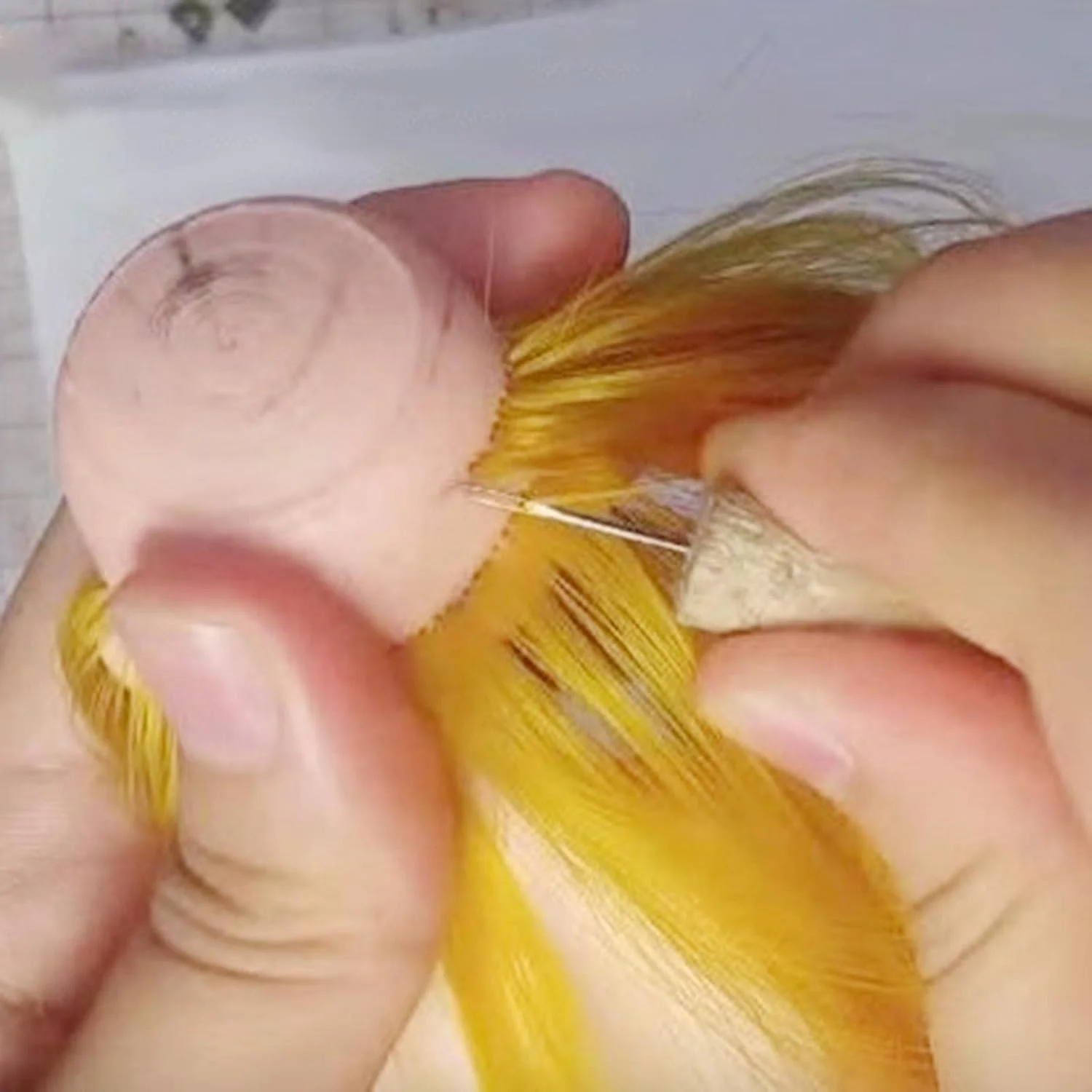 ابزار ریروتینگ موی عروسک، نگهدارنده های ریشه مو، سوزن های موی عروسک 2 سایز سوزن برای لوازم جانبی ساخت کلاه گیس، ابزار DIY بادوام 1x0.8mm سوزن 1x میله ابزار ریروتینگ موی عروسک، نگهدارنده های ریشه مو، سوزن های موی عروسک 2 سایز سوزن برای لوازم جانبی ساخت کلاه گیس، ابزار DIY بادوام 1x0.8mm سوزن 1x میله