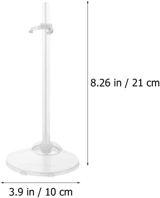 18 عدد پایه نگهدارنده عروسک پلاستیکی شفاف، پایه نمایش عروسک، براکت قفسه نمایش فیگور عروسک، مانکن قابل تنظیم، نگهدارنده مچ دست، لوازم ساخت عروسک DIY 18 عدد پایه نگهدارنده عروسک پلاستیکی شفاف، پایه نمایش عروسک، براکت قفسه نمایش فیگور عروسک، مانکن قابل تنظیم، نگهدارنده مچ دست، لوازم ساخت عروسک DIY