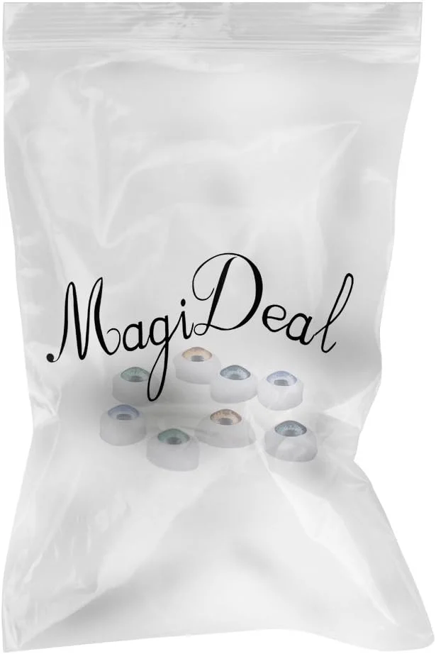 چشم های پلاستیکی بیضی تخت 5 میلی متر / 6 میلی متر / 7 میلی متر / 8 میلی متر / 9 میلی متر عنبیه برای ساخت عروسک های چینی یا Reborn، لوازم DIY، بسته 4 جفت - 5 میلی متر چشم های پلاستیکی بیضی تخت 5 میلی متر / 6 میلی متر / 7 میلی متر / 8 میلی متر / 9 میلی متر عنبیه برای ساخت عروسک های چینی یا Reborn، لوازم DIY، بسته 4 جفت - 5 میلی متر