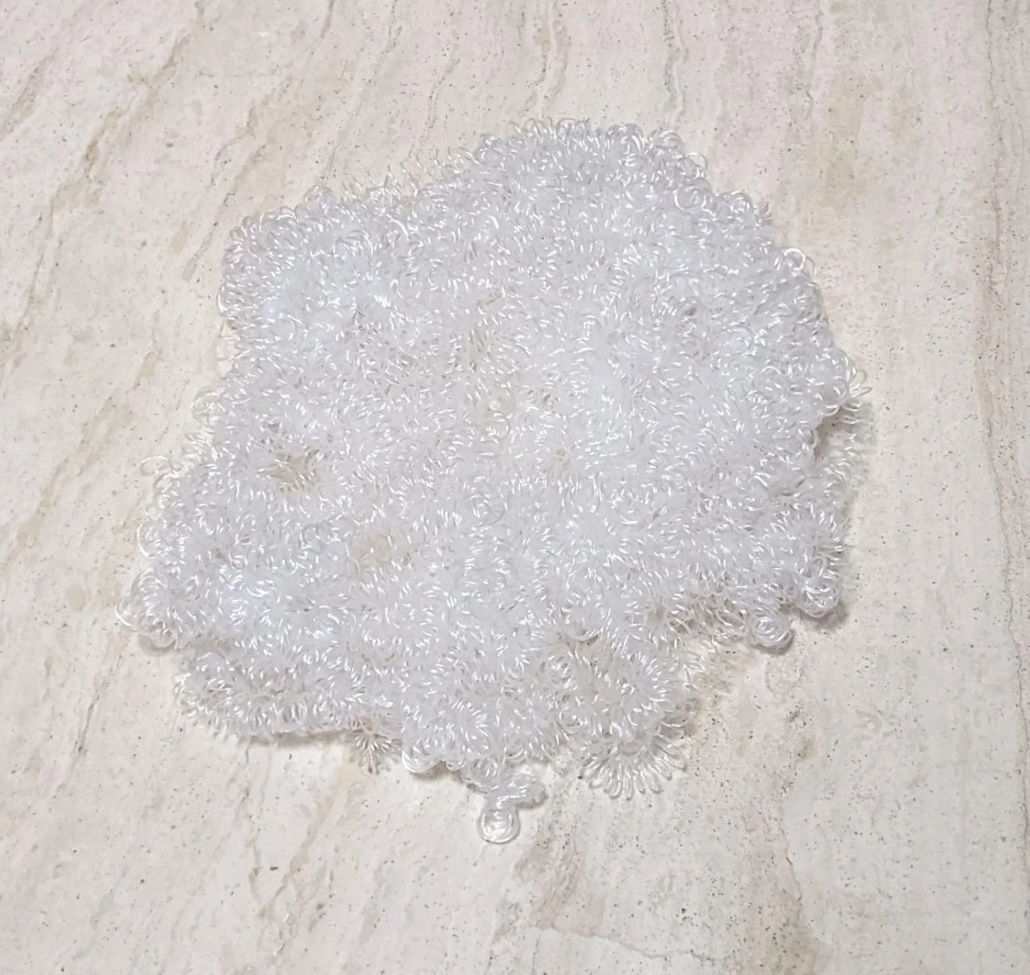 لوازم صنایع دستی Linpeng، فرفری، لوازم عروسک سازی، موی دلقک 2oz، سفید لوازم صنایع دستی Linpeng، فرفری، لوازم عروسک سازی، موی دلقک 2oz، سفید