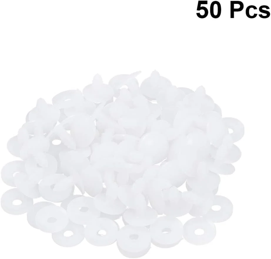 50 ست اتصالات عروسک DIY لوازم جانبی اسباب بازی عروسک اتصالات اسکلت عروسک اتصالات پلاستیکی عروسک لوازم برای اسباب بازی خرس عروسکی ساخت صنایع دستی DIY 45MM