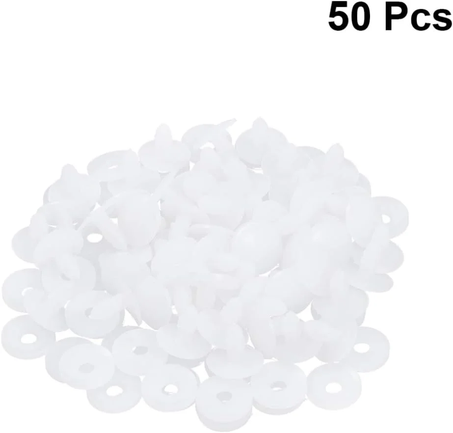 50 ست اتصالات عروسک DIY لوازم جانبی اسباب بازی عروسک اتصالات اسکلت عروسک اتصالات پلاستیکی عروسک لوازم برای اسباب بازی خرس عروسکی ساخت صنایع دستی DIY 25MM