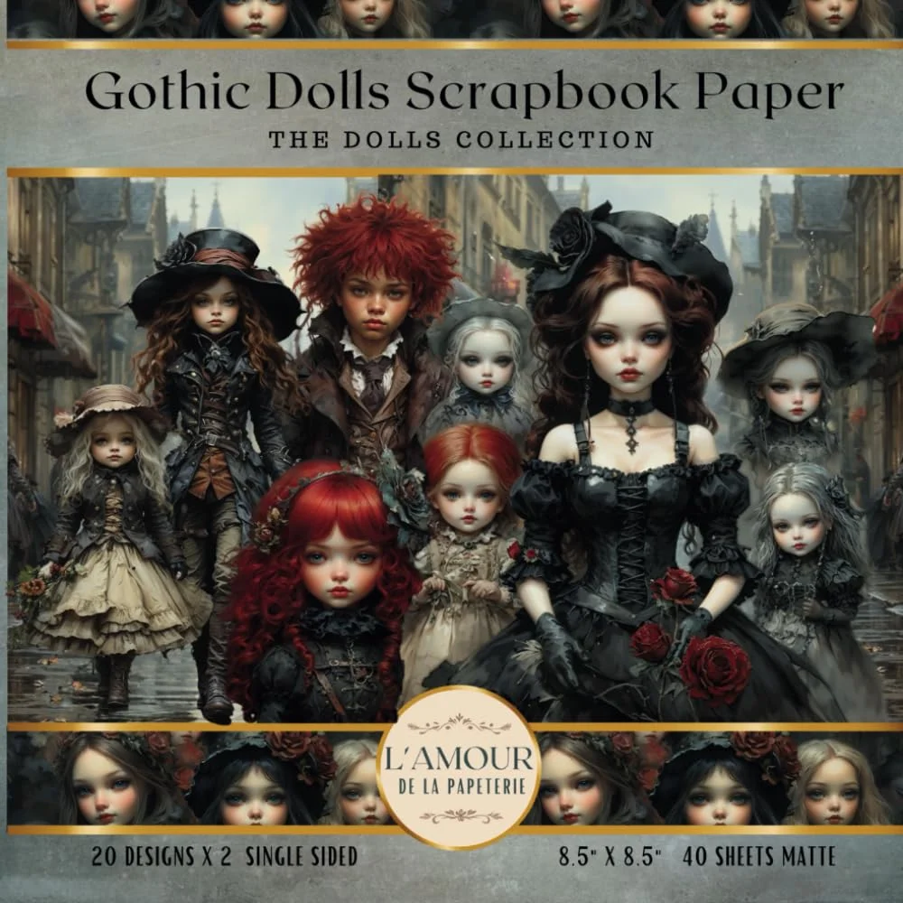 کاغذ اسکرپ بوک عروسک های گوتیک: مجموعه عروسک های گوتیک | ژورنال های جانک، دکوپاژ، هنر رسانه های ترکیبی، کاردستی، کارت سازی کاغذ اسکرپ بوک عروسک های گوتیک: مجموعه عروسک های گوتیک | ژورنال های جانک، دکوپاژ، هنر رسانه های ترکیبی، کاردستی، کارت سازی