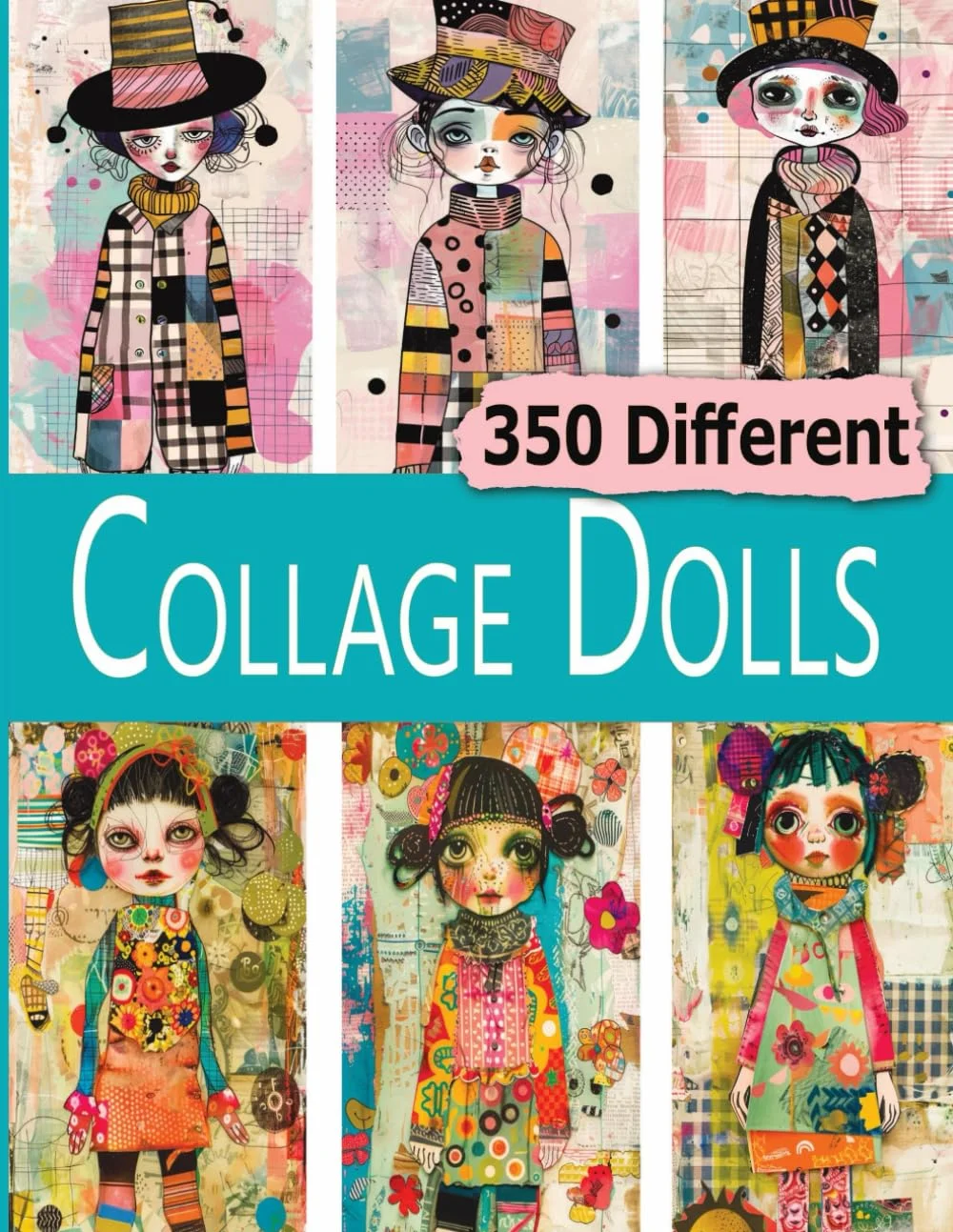 عروسک های کلاژ: 350 عروسک کاغذی دخترانه کوچک برای کاردستی، برش و چسباندن کارت سازی، تزئینات эфемерные عروسک های کلاژ: 350 عروسک کاغذی دخترانه کوچک برای کاردستی، برش و چسباندن کارت سازی، تزئینات эфемерные