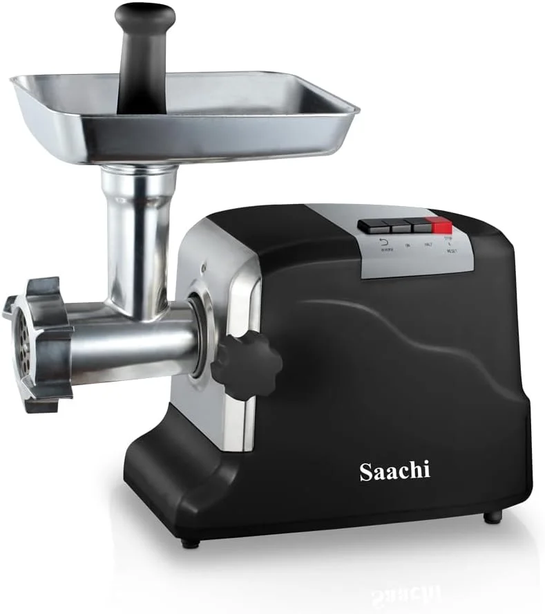 چرخ گوشت استیل ساچی مدل NL-MG-968-BK با موتور مسی و متعلقات چند منظوره