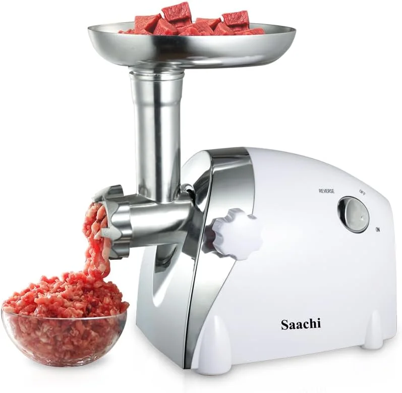 چرخ گوشت استیل ساچی مدل NL-MG-966 با موتور مسی و متعلقات چند منظوره