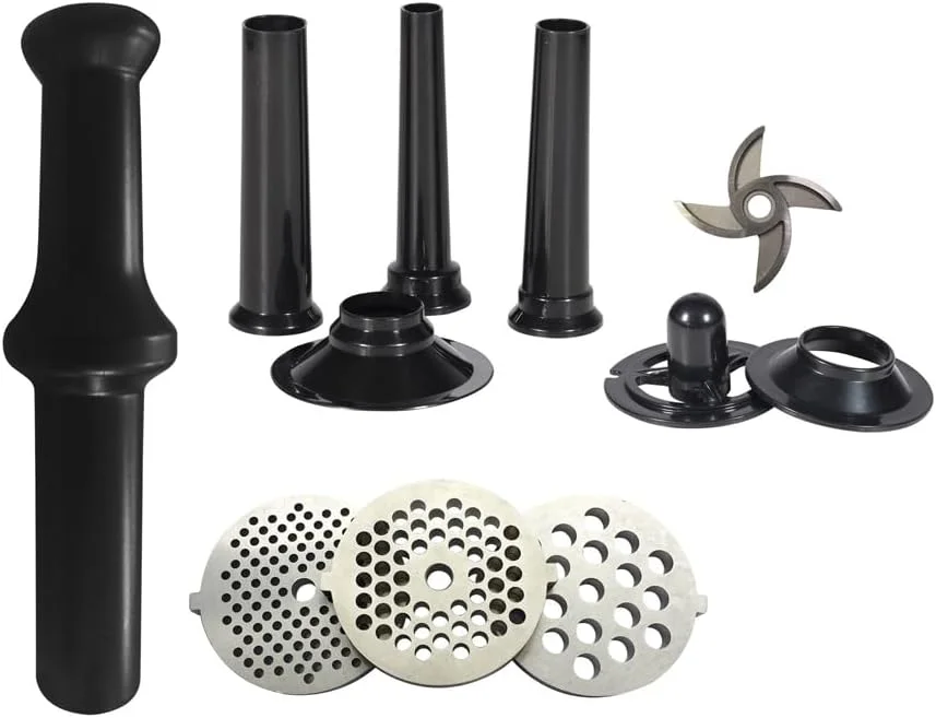 چرخ گوشت استیل ساچی مدل NL-MG-968-BK با موتور مسی و متعلقات چند منظوره