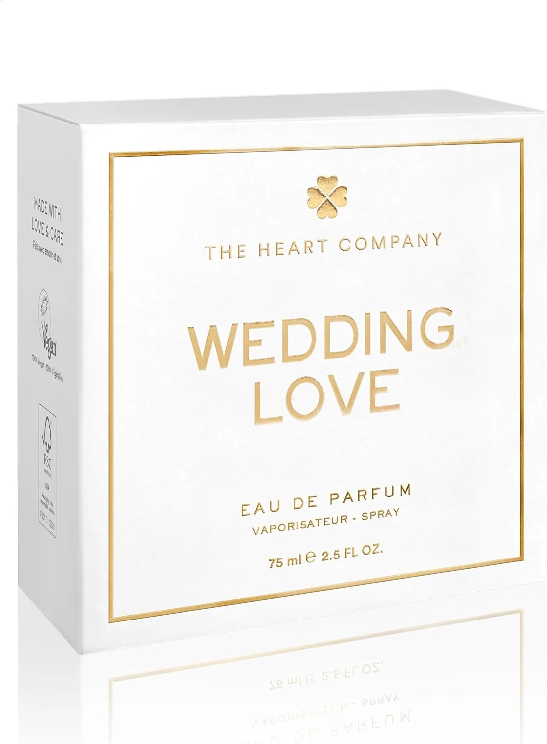 عطر زنانه WEDDING LOVE از THE HEART COMPANY | رایحه میوه ای و شیرین زنانه | هدیه جشن عروسی | هدیه عروسی برای عروس | وگان و بدون تست حیوانی EDP 75ml - 2.5 fl oz. عطر زنانه WEDDING LOVE از THE HEART COMPANY | رایحه میوه ای و شیرین زنانه | هدیه جشن عروسی | هدیه عروسی برای عروس | وگان و بدون تست حیوانی EDP 75ml - 2.5 fl oz.