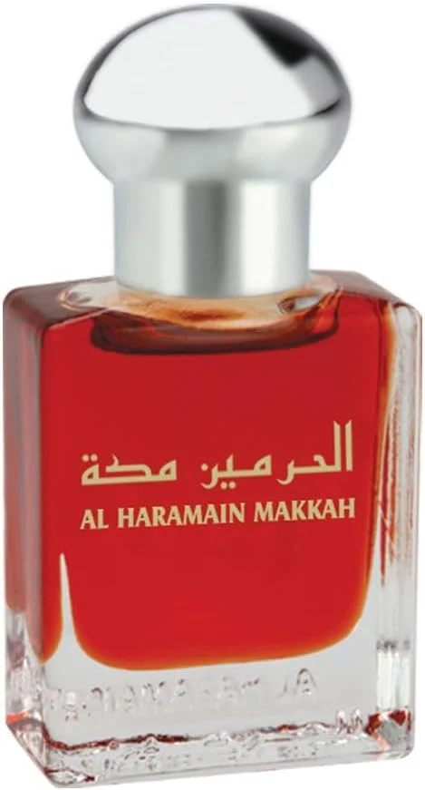 عطر روغنی خالص غیر الکلی حرمین مکه 15 میلی لیتر عطر روغنی خالص غیر الکلی حرمین مکه 15 میلی لیتر