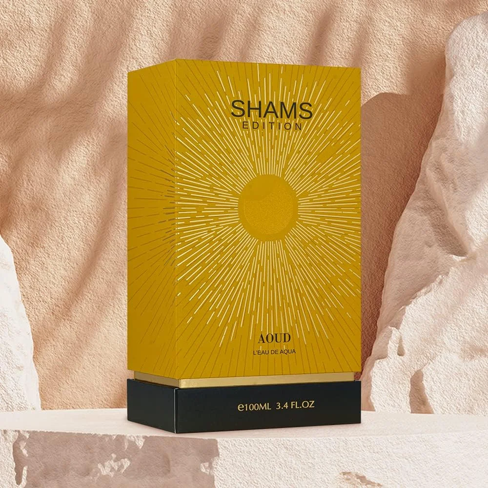 عطر унисекс حمیدی Shams Edition Aoud L' Eau De Aqua Perfumes حجم 100 میلی لیتر، عطر آبی، ماندگاری طولانی عطر унисекс حمیدی Shams Edition Aoud L' Eau De Aqua Perfumes حجم 100 میلی لیتر، عطر آبی، ماندگاری طولانی