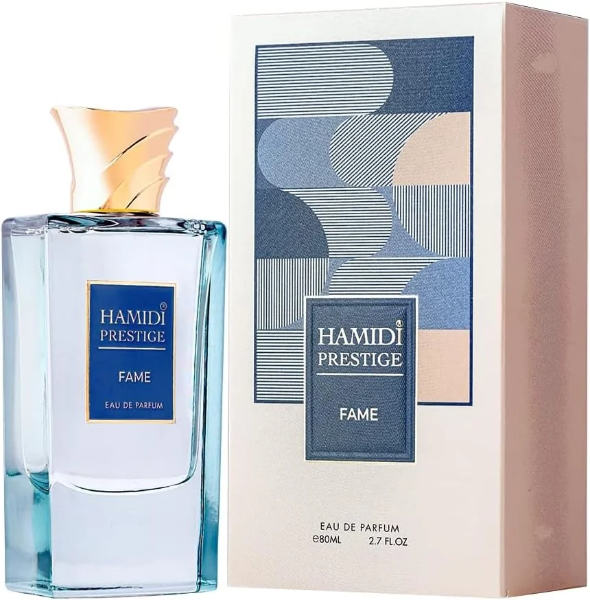 عطر زنانه حمیدی سری New Prestige مدل Fame Eau De Parfum حجم 80 میلی لیتر، عطرهای زنانه عطر زنانه حمیدی سری New Prestige مدل Fame Eau De Parfum حجم 80 میلی لیتر، عطرهای زنانه