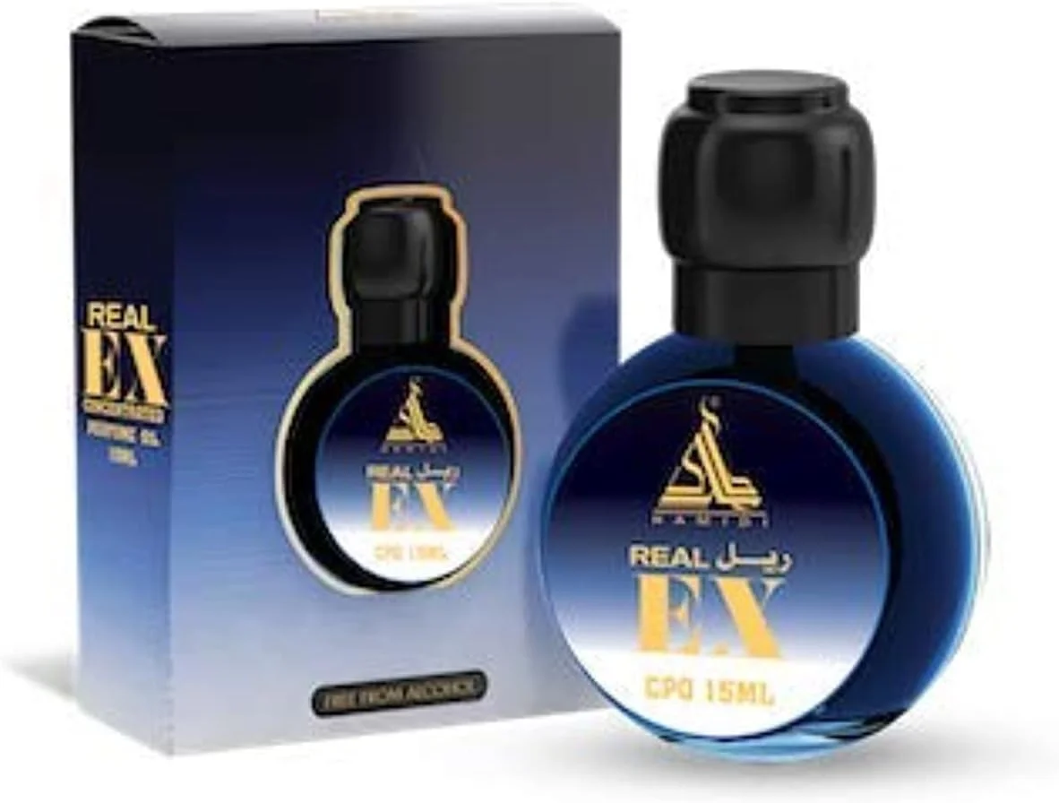 روغن عطر 15 میلی لیتری حمیدی بدون الکل بسته 4 عددی عطرهای متنوع Real Ex + Lamsat Hareer + Bloom + Chantilly مخصوص بانوان