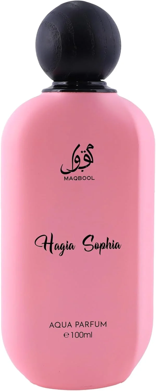 عطر زنانه غیر الکلی حاجیه صوفیه از مقبول: 100 میلی لیتر، ماندگاری طولانی، طراوت بخش، رایحه ممتاز - هدیه ای ایده آل برای او - بدون الکل، مواد طبیعی