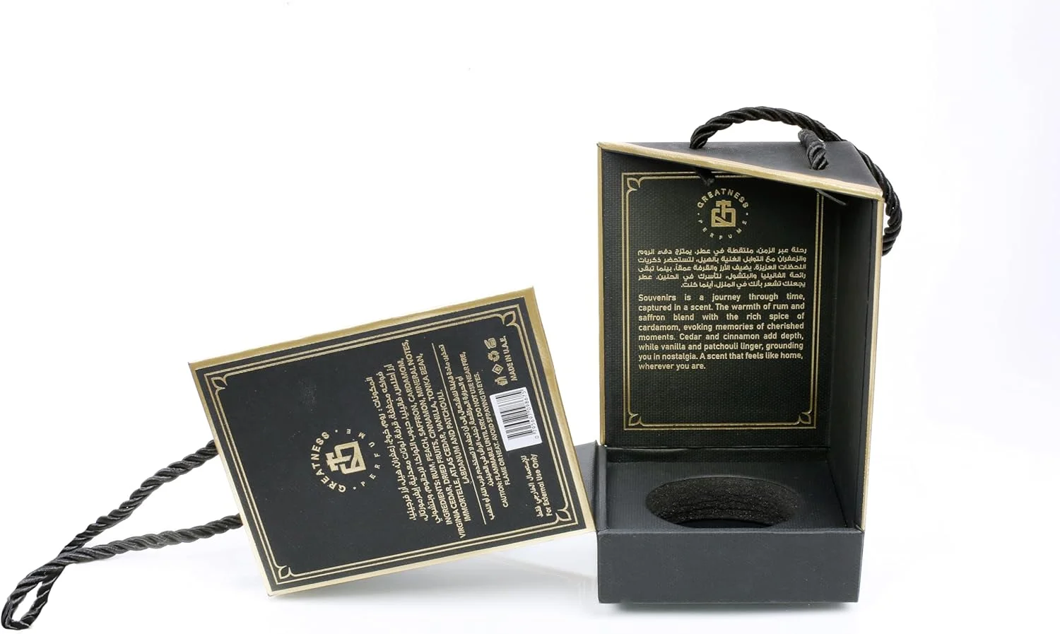 ادو پرفیوم یونیسکس ماندگار Greatness Souvenirs - رایحه گرم رام، هلو و زعفران - رایحه میانی سدر و دارچین - رایحه پایه وانیل، دانه تونکا و نعناع هندی - عطر لوکس 100 میلی لیتر ادو پرفیوم یونیسکس ماندگار Greatness Souvenirs - رایحه گرم رام، هلو و زعفران - رایحه میانی سدر و دارچین - رایحه پایه وانیل، دانه تونکا و نعناع هندی - عطر لوکس 100 میلی لیتر