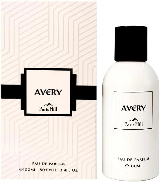 عطر گریس پارفوم AVERY-Paris Hill - ادو پرفیوم اسپری унисекс ماندگاری طولانی، عطر لوکس برای مردان و زنان (100 میلی لیتر)