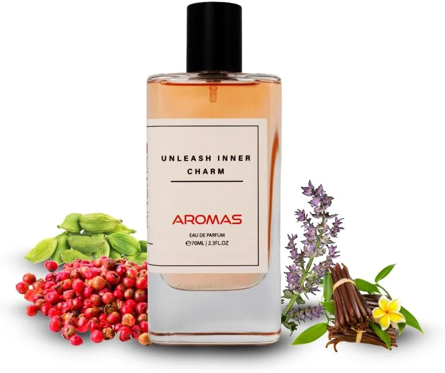 عطر GRACE PARFUM Aromas Unleash Inner Charm - اسپری ادو پرفیوم یونیسکس با ماندگاری طولانی و رایحه لوکس برای مردان و زنان (70 میلی لیتر) عطر GRACE PARFUM Aromas Unleash Inner Charm - اسپری ادو پرفیوم یونیسکس با ماندگاری طولانی و رایحه لوکس برای مردان و زنان (70 میلی لیتر)