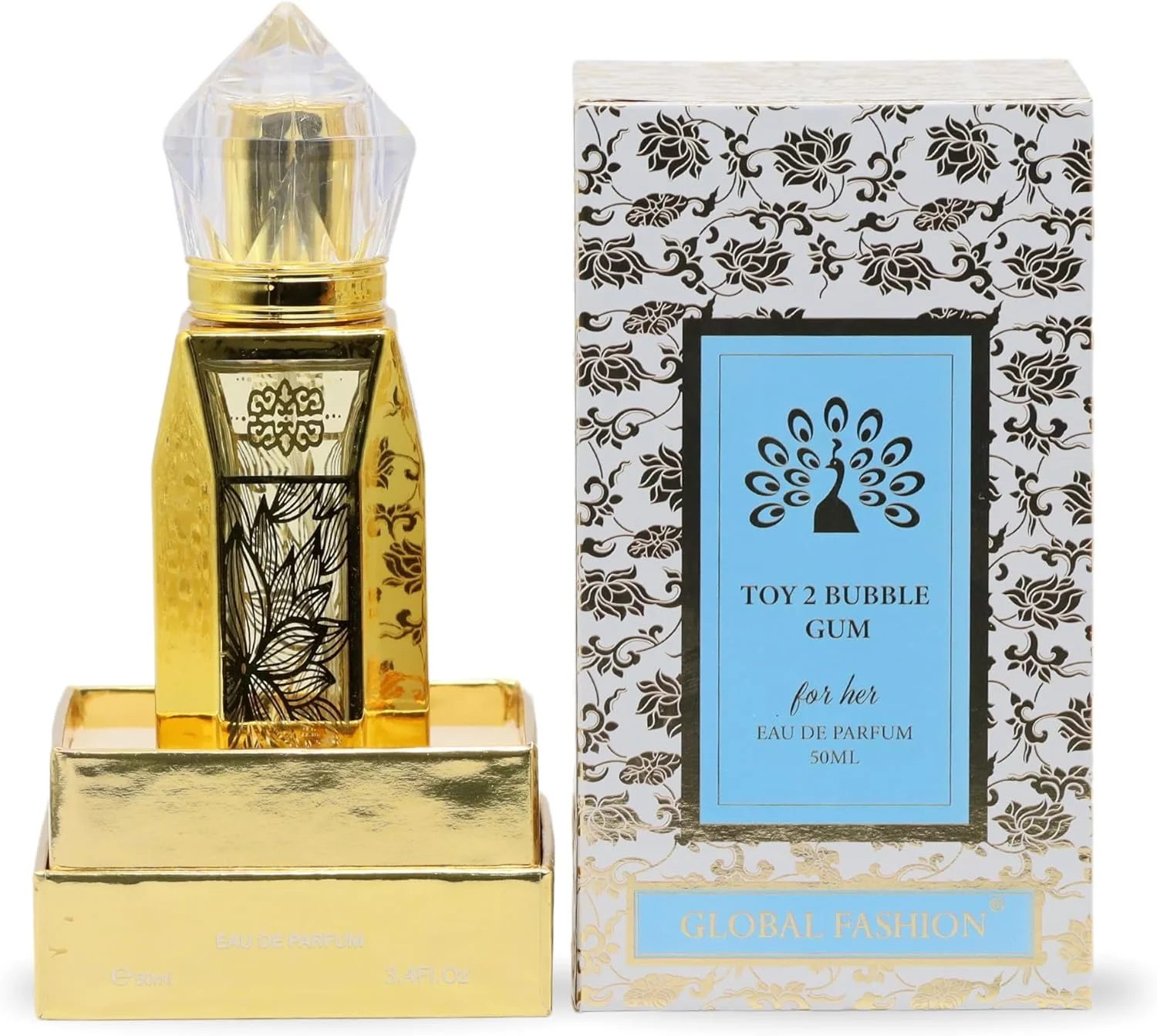 ادو پرفیوم زنانه گلوبال فشن مدل Elegant Bloom حجم 50 میلی لیتر - رایحه گلی و شرقی، ماندگاری بالا، عطر روزانه، عطر 50 میلی لیتری EDP، هدیه ای مناسب برای خانم ها، ایده آل برای تمام مناسبت ها (Toy 2 Bubble Gum) ادو پرفیوم زنانه گلوبال فشن مدل Elegant Bloom حجم 50 میلی لیتر - رایحه گلی و شرقی، ماندگاری بالا، عطر روزانه، عطر 50 میلی لیتری EDP، هدیه ای مناسب برای خانم ها، ایده آل برای تمام مناسبت ها (Toy 2 Bubble Gum)