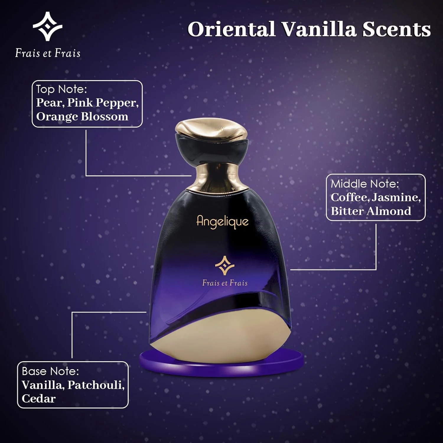 عطر زنانه فرش ات فرش آنجلیک 100 میل - ادو پرفیوم - ماندگاری طولانی، عطر ممتاز زنانه با رایحه گلابی و شکوفه پرتقال