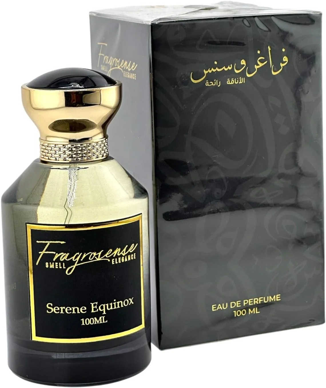 عطر زنانه فراگروسنس Serene Equinox، شرقی گلی، 100 میلی لیتر، ادو پرفیوم با رایحه یاس، وانیل، سدر
