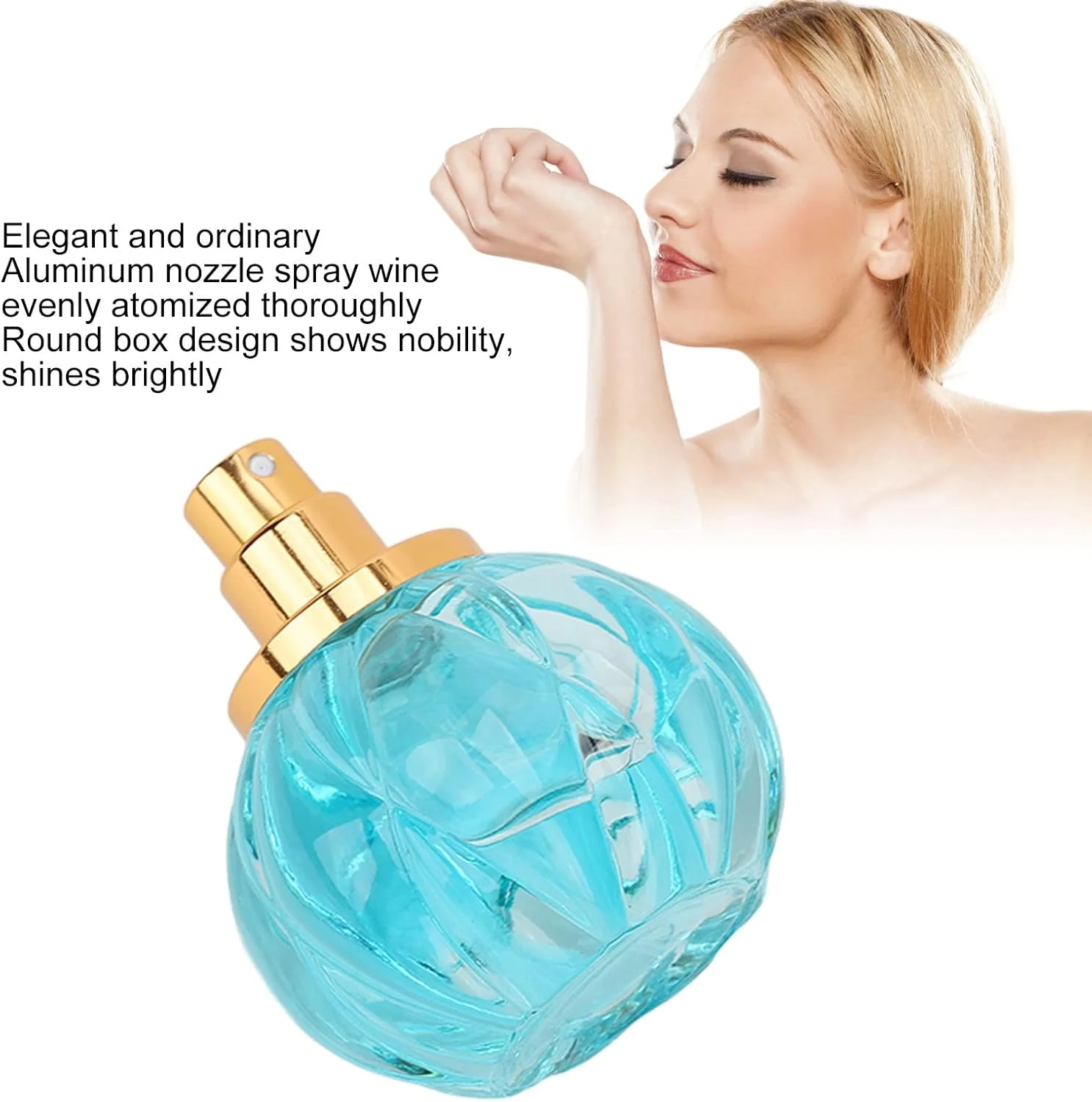 عطر زنانه با رایحه ملایم گل، عطر اسپری طبیعی، لایه های غنی رایحه، عطر شیک و ظریف، هدیه تولد (نوع 1)