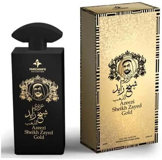 عطر فراگرنس سکرتز عزیزی شیخ زاید گلد 100 میلی لیتر - ادو پرفیوم لوکس. عطر عربی یونیسکس - "عطر مردانه" "عطر زنانه" عطر عربی