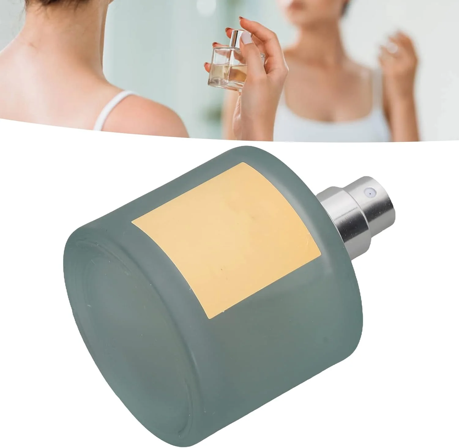عطر زنانه، بطری گرد با ظرفیت 50 میلی لیتر، عطر زنانه ماندگار برای دیدارهای روزانه (سدر)