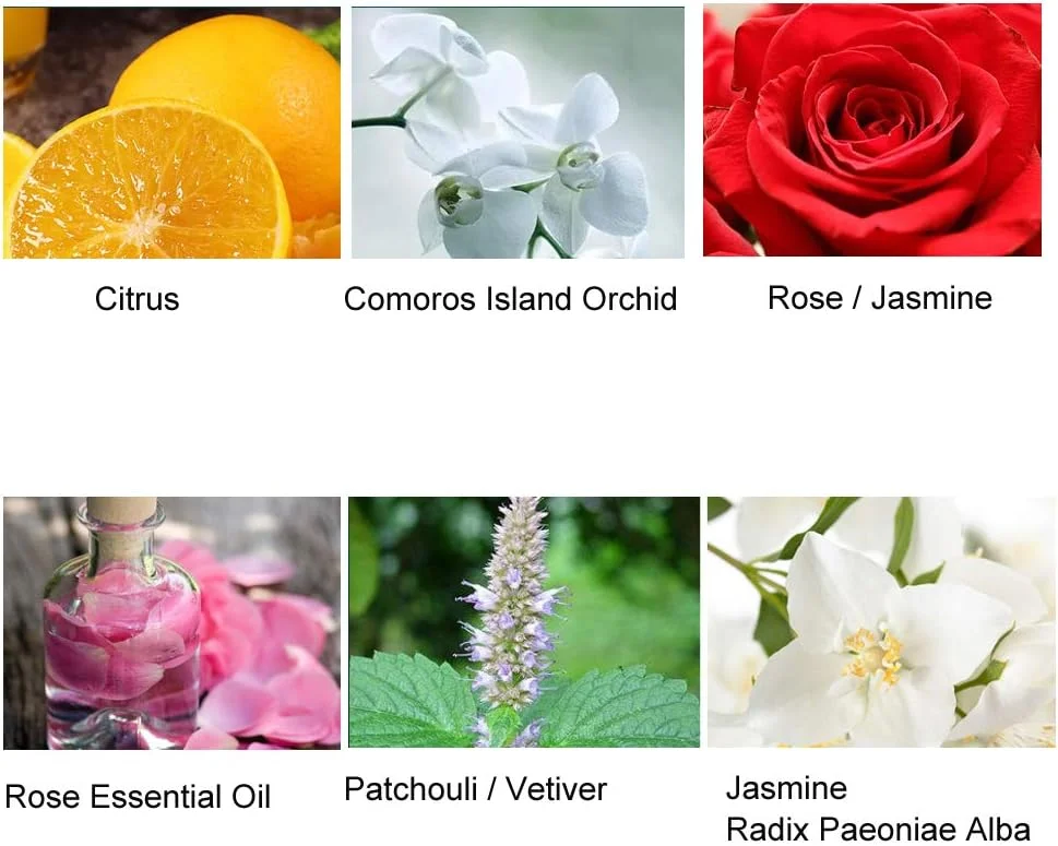 عطر جامد 8 گرمی شامل 2 کرم جامد، عطر ادو پرفیوم جامد ماندگار برای زنان برای قرار ملاقات، کریسمس، روز شکرگزاری، تولد، روز ولنتاین