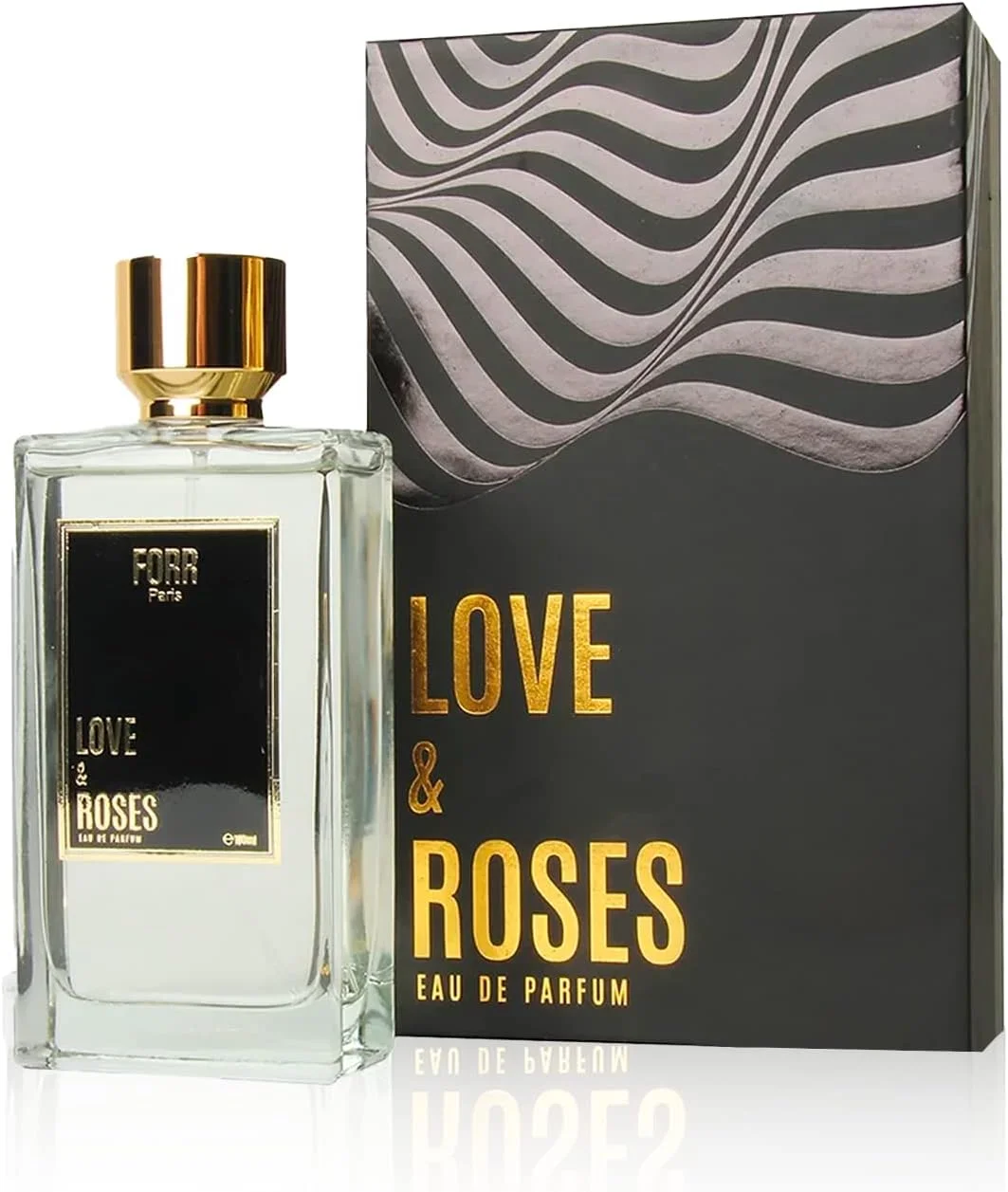 ادو پرفیوم زنانه FORR Love & Roses، اسپری لوکس، رایحه طبیعی خالص و پاک، عطر، 100 میلی لیتر