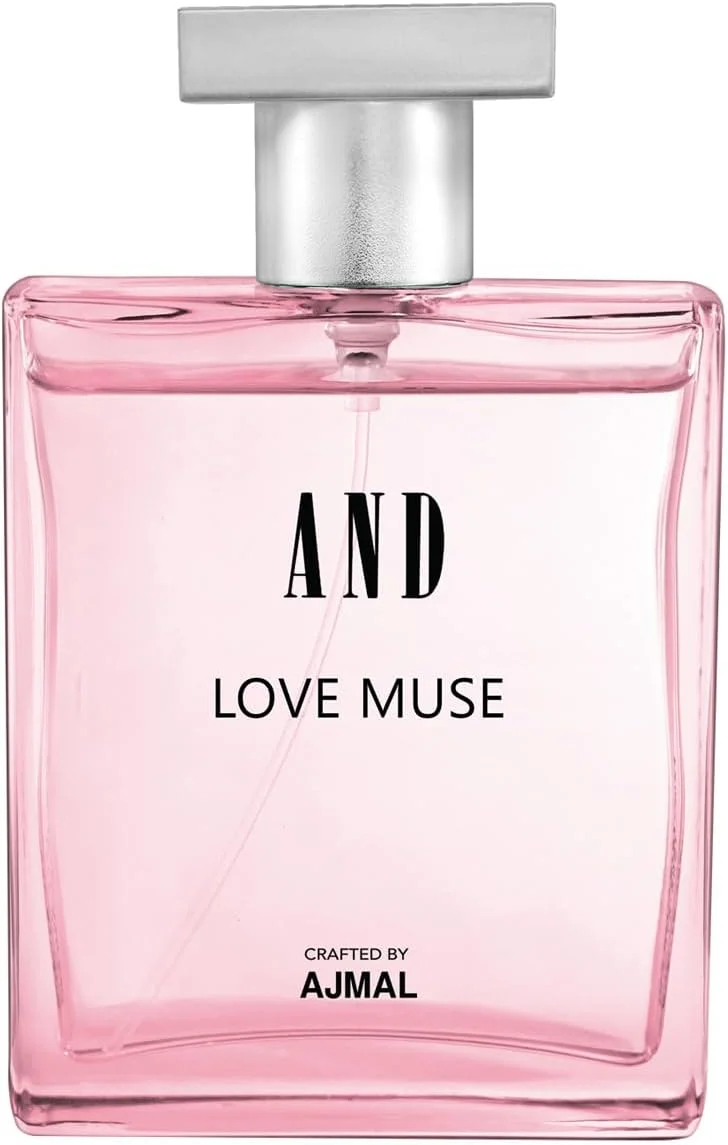 ادو پرفیوم زنانه AND Love Muse Floral 50 میلی لیتر با رایحه ماندگار، هدیه ای برای زنان، ساخته شده توسط اجمل