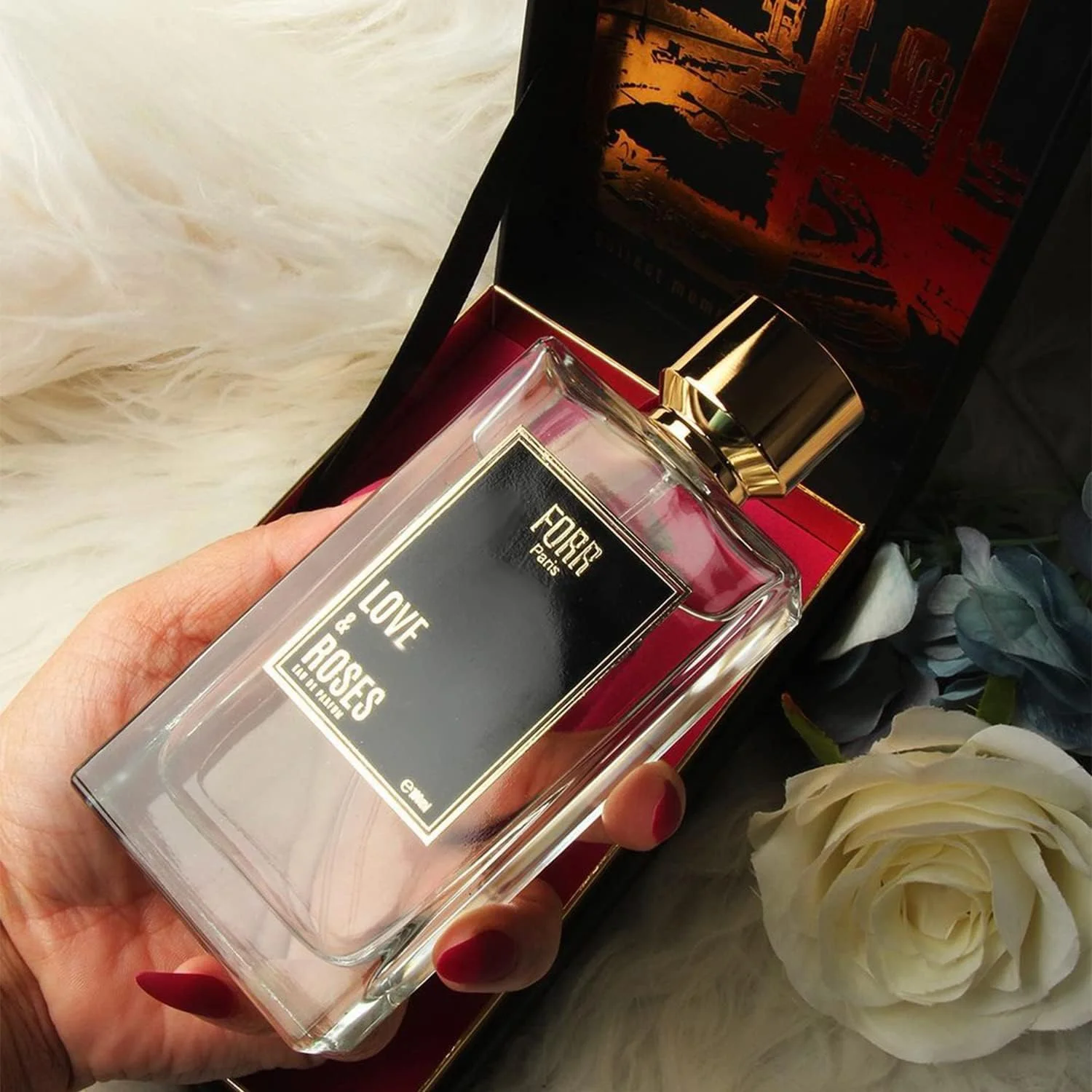 ادو پرفیوم زنانه FORR Love & Roses، اسپری لوکس، رایحه طبیعی خالص و پاک، عطر، 100 میلی لیتر ادو پرفیوم زنانه FORR Love & Roses، اسپری لوکس، رایحه طبیعی خالص و پاک، عطر، 100 میلی لیتر
