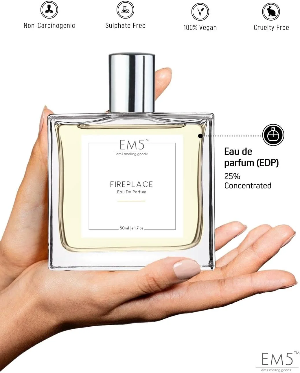 عطر آتشکده EM5™ برای مردان و زنان | چوبی وانیلی بالزامیک | ادو پرفیوم یونیسکس قوی و ماندگار | هدیه لوکس برای مردان/زنان عطر آتشکده EM5™ برای مردان و زنان | چوبی وانیلی بالزامیک | ادو پرفیوم یونیسکس قوی و ماندگار | هدیه لوکس برای مردان/زنان