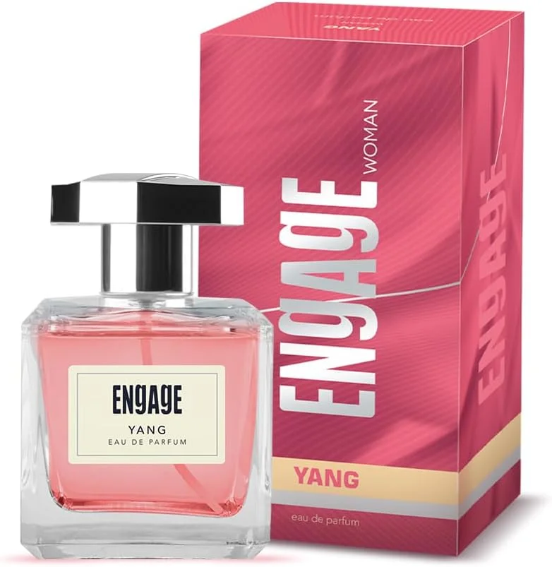 ادو پرفیوم زنانه Engage Yang، رایحه گل و میوه، سازگار با پوست، 90 میلی لیتر