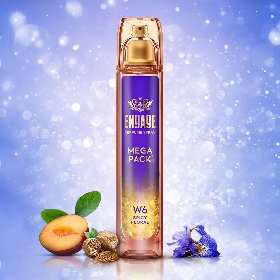 اسپری عطر زنانه Engage مدل W6، رایحه تند و گلی، سازگار با پوست، 160 میلی لیتر اسپری عطر زنانه Engage مدل W6، رایحه تند و گلی، سازگار با پوست، 160 میلی لیتر