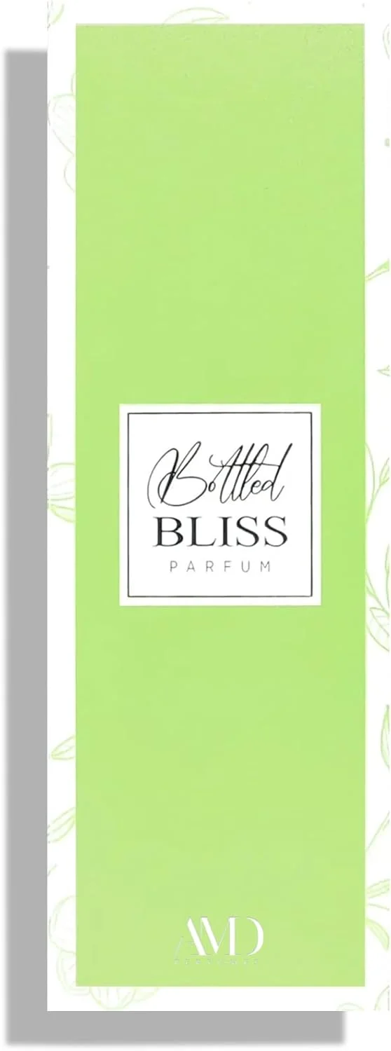 عطرهای حکاکی شده AMD Perfumes Bottled Bliss زنانه - عطر کلاسیک برای مردان و زنان - عطرهای ماندگار مردانه و زنانه ادو پرفیوم EDP 100ml