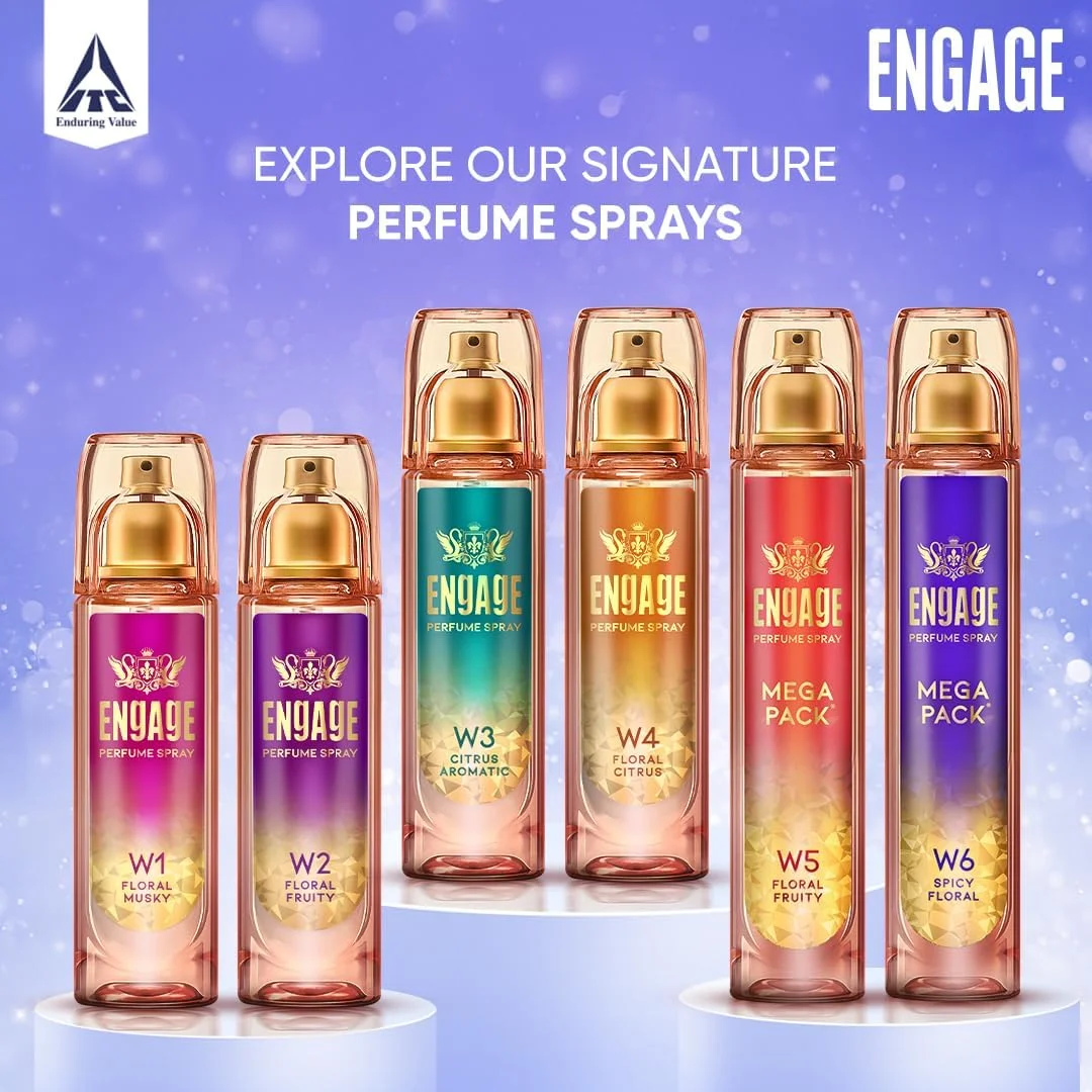 اسپری عطر زنانه Engage مدل W6، رایحه تند و گلی، سازگار با پوست، 160 میلی لیتر اسپری عطر زنانه Engage مدل W6، رایحه تند و گلی، سازگار با پوست، 160 میلی لیتر
