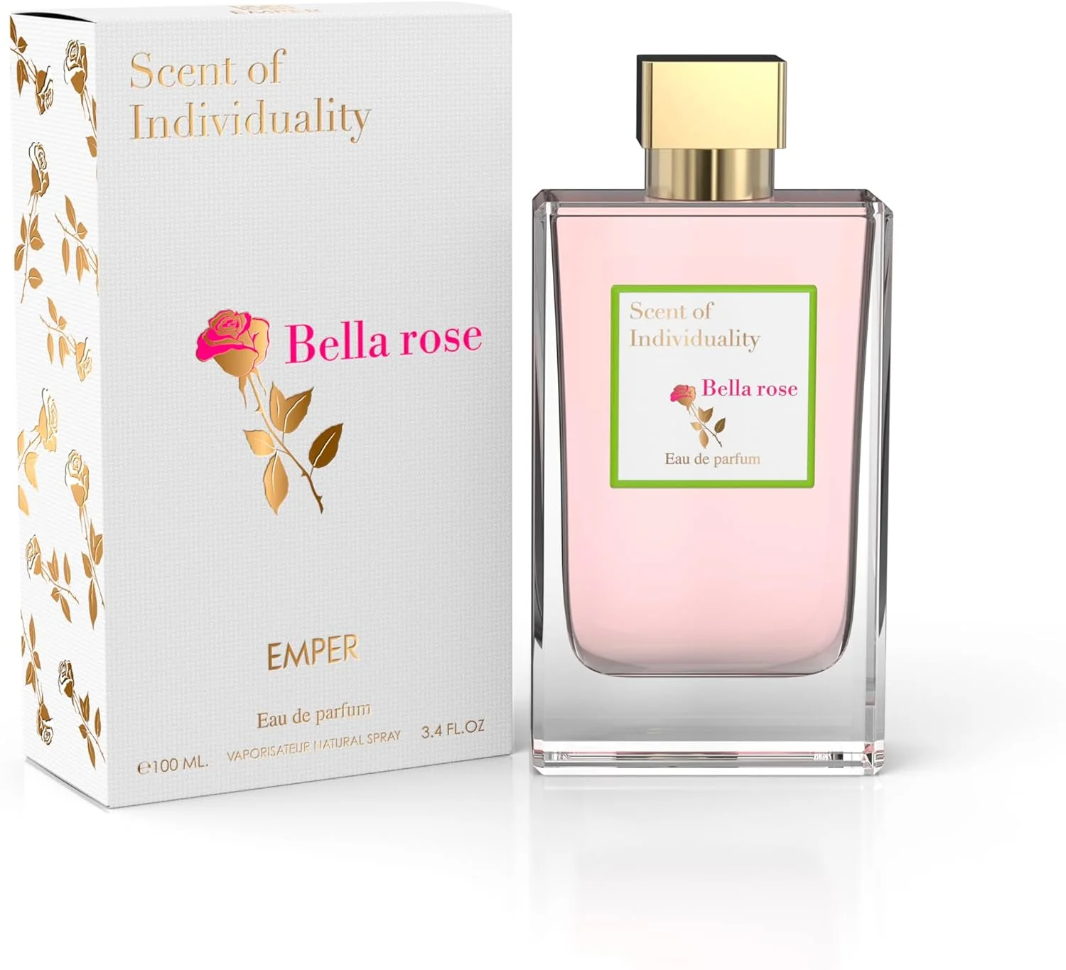 ادکلن زنانه امپر مدل BELLA ROSE EDP حجم 100 میل ادکلن زنانه امپر مدل BELLA ROSE EDP حجم 100 میل