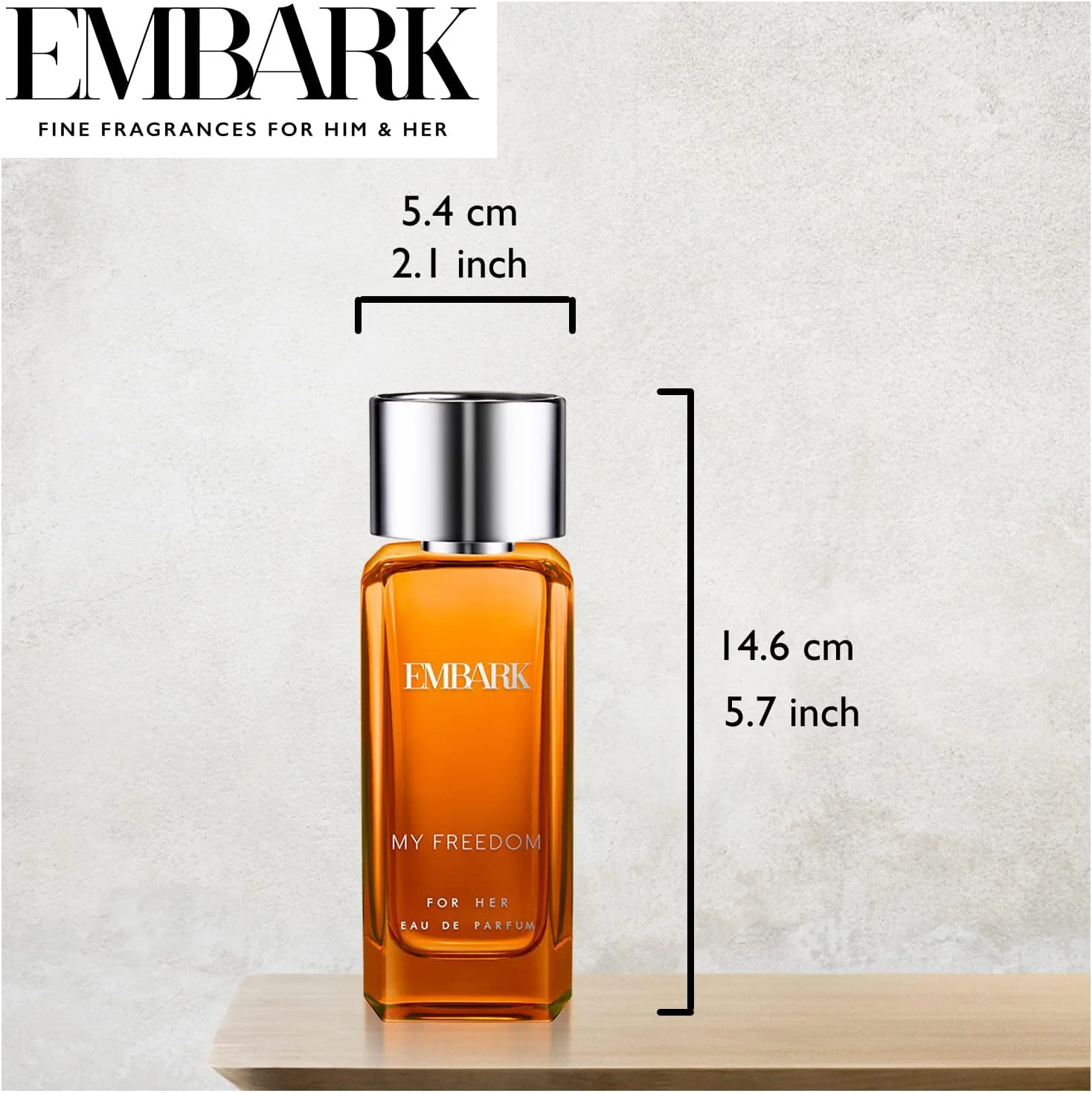عطر زنانه آنلاین انحصاری EMBARK مدل My Freedom - رایحه ماندگار، گلی، میوه ای، مشک، مناسب برای پوست هندی، 100 میلی لیتر عطر زنانه آنلاین انحصاری EMBARK مدل My Freedom - رایحه ماندگار، گلی، میوه ای، مشک، مناسب برای پوست هندی، 100 میلی لیتر