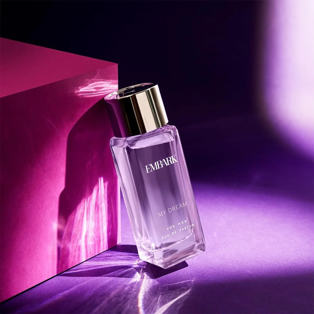 عطر زنانه EMBARK - رایحه ماندگار، عطر زنانه My Dream for Her، رایحه شرقی، گلی، چوبی، رایحه تمام روز برای پوست هندی (100 میلی لیتر) عطر زنانه EMBARK - رایحه ماندگار، عطر زنانه My Dream for Her، رایحه شرقی، گلی، چوبی، رایحه تمام روز برای پوست هندی (100 میلی لیتر)