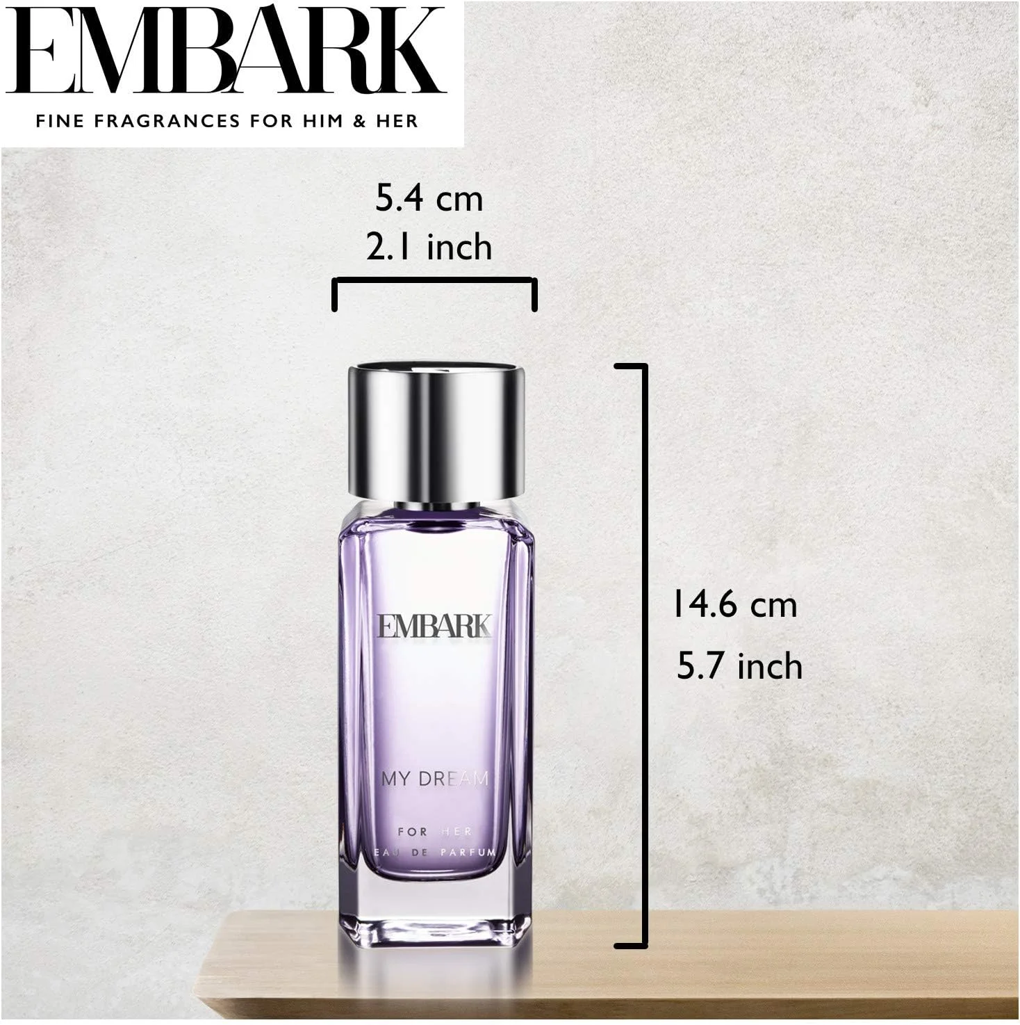 عطر زنانه EMBARK - رایحه ماندگار، عطر زنانه My Dream for Her، رایحه شرقی، گلی، چوبی، رایحه تمام روز برای پوست هندی (100 میلی لیتر) عطر زنانه EMBARK - رایحه ماندگار، عطر زنانه My Dream for Her، رایحه شرقی، گلی، چوبی، رایحه تمام روز برای پوست هندی (100 میلی لیتر)