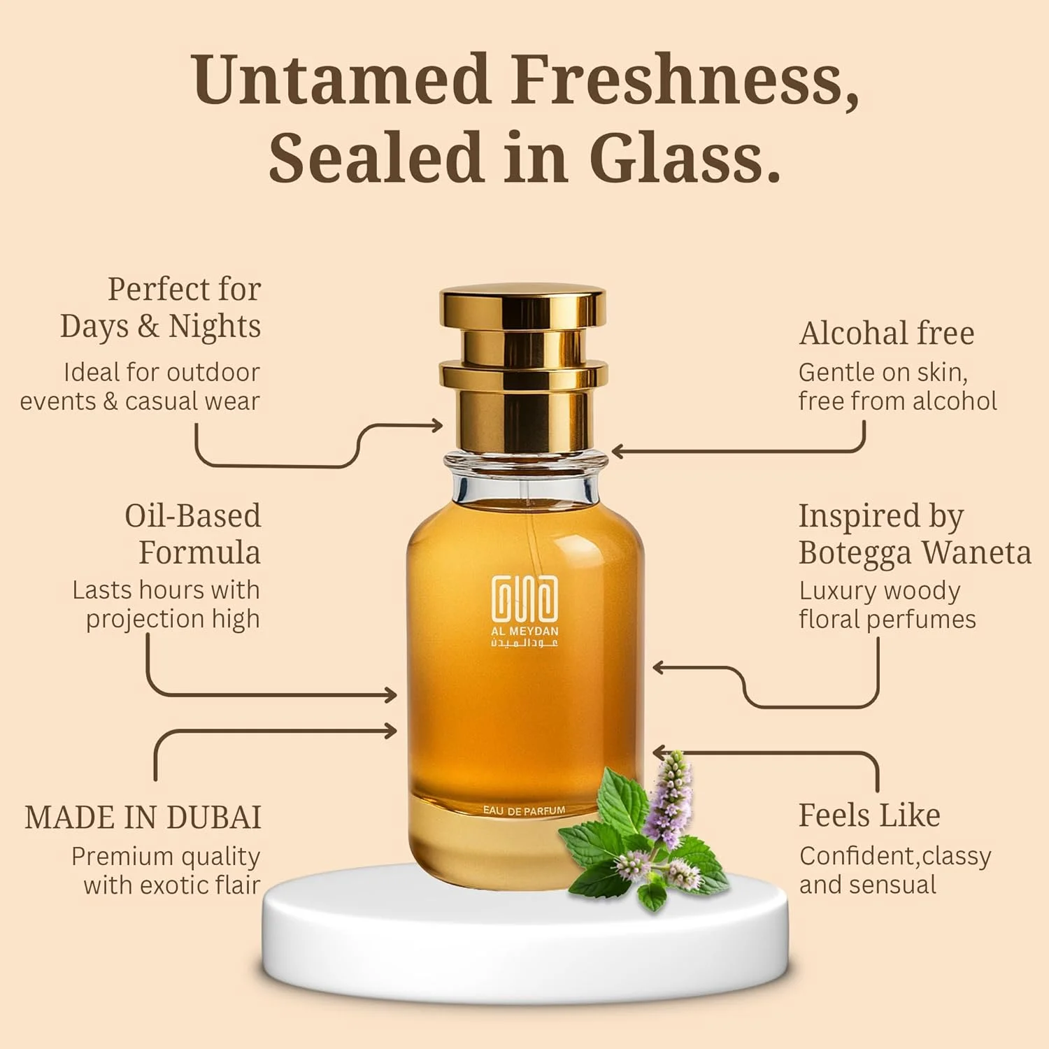 عطر روغنی زنانه عود المیدان – مشابه بوتگا ونتا – عطر گلی چوبی بدون الکل با رایحه یاس، چرم و خزه بلوط – ماندگاری طولانی 8-10 ساعت (30 میلی لیتر) عطر روغنی زنانه عود المیدان – مشابه بوتگا ونتا – عطر گلی چوبی بدون الکل با رایحه یاس، چرم و خزه بلوط – ماندگاری طولانی 8-10 ساعت (30 میلی لیتر)