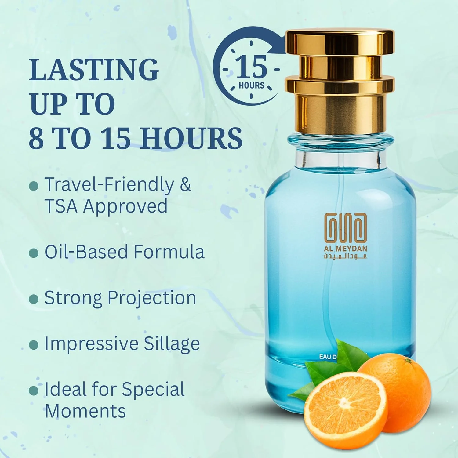 عطر روغنی زنانه عود المیدان – الهام گرفته از آپوجیا – عطر روغنی بدون الکل با رایحه گل برف، یاس و مشک سفید – ماندگاری طولانی، رایحه گلی ظریف (50 میلی لیتر) عطر روغنی زنانه عود المیدان – الهام گرفته از آپوجیا – عطر روغنی بدون الکل با رایحه گل برف، یاس و مشک سفید – ماندگاری طولانی، رایحه گلی ظریف (50 میلی لیتر)